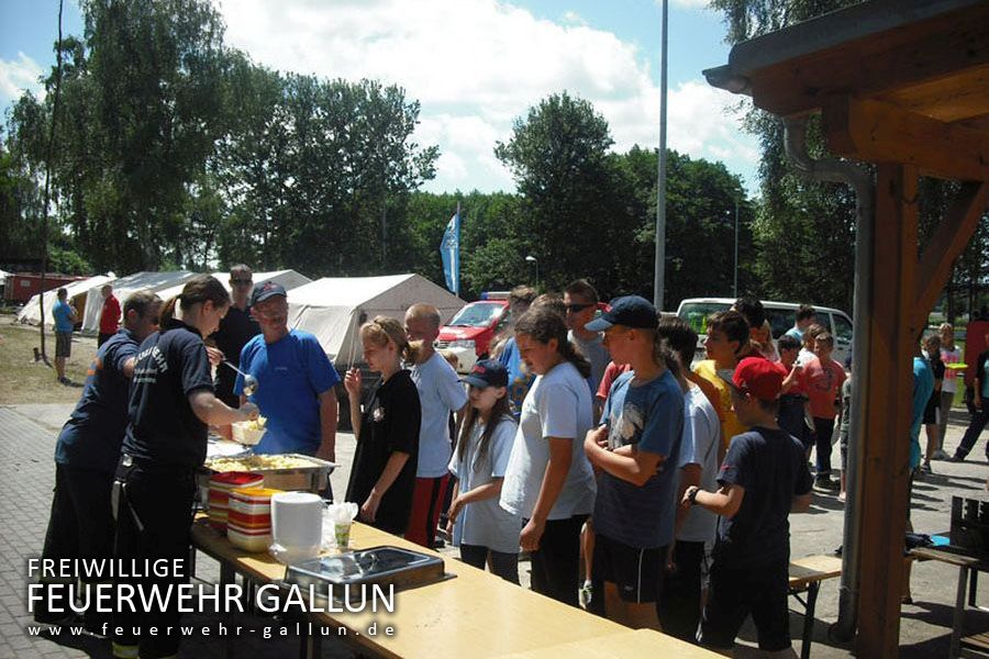 Jugendfeuerwehrcamp der Stadt Mittenwalde 2013